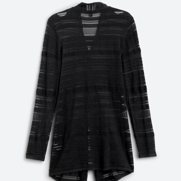 41 Hawthorn Etelan Variegated Pointelle Stitch Open Cardigan - Picture 1 of 7